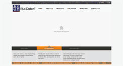Desktop Screenshot of bluecarbontech.com